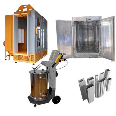 Spray Booths, Curing Ovens, Powder Guns 